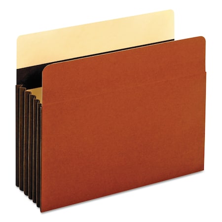 Pendaflex Heavy-Duty File Pockets, 5.25" Expansion, Letter Size, Redrope, PK10 PK C1534GHD